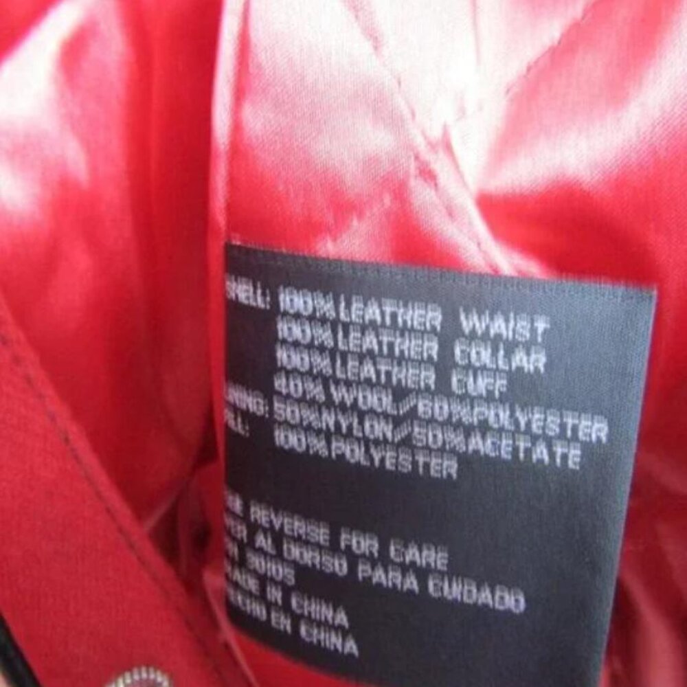 Men's Jeff Hamilton NFL Wool/Leather Varisty Jacket Size XL - Picture 12 of 14